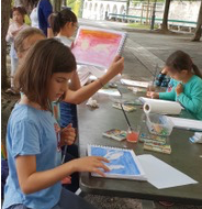 Stage été dessin plein air Geneve